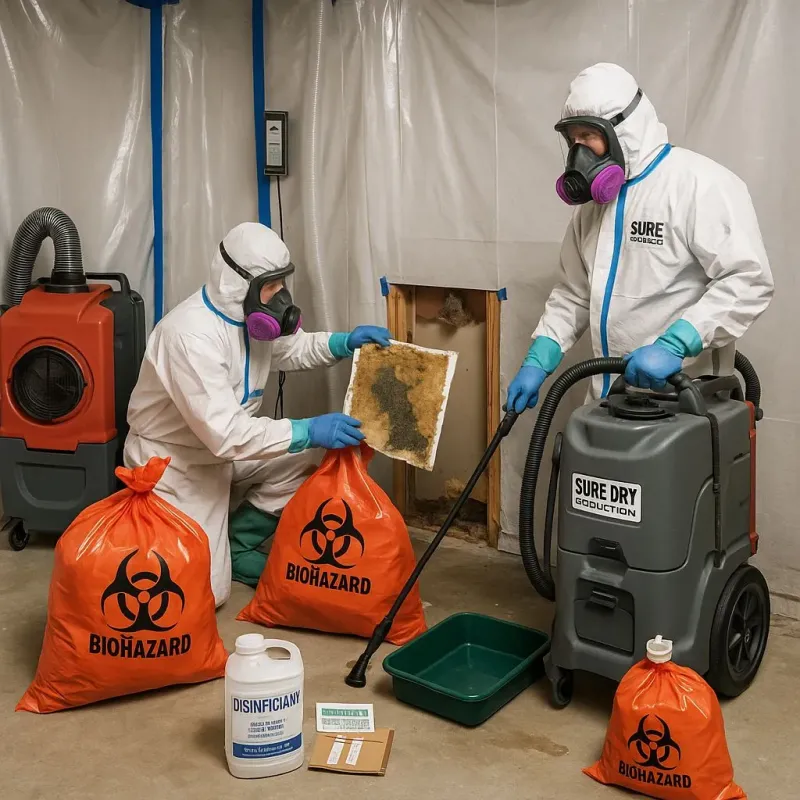 Contaminated Water Handling Protocols process in Dallas, NC