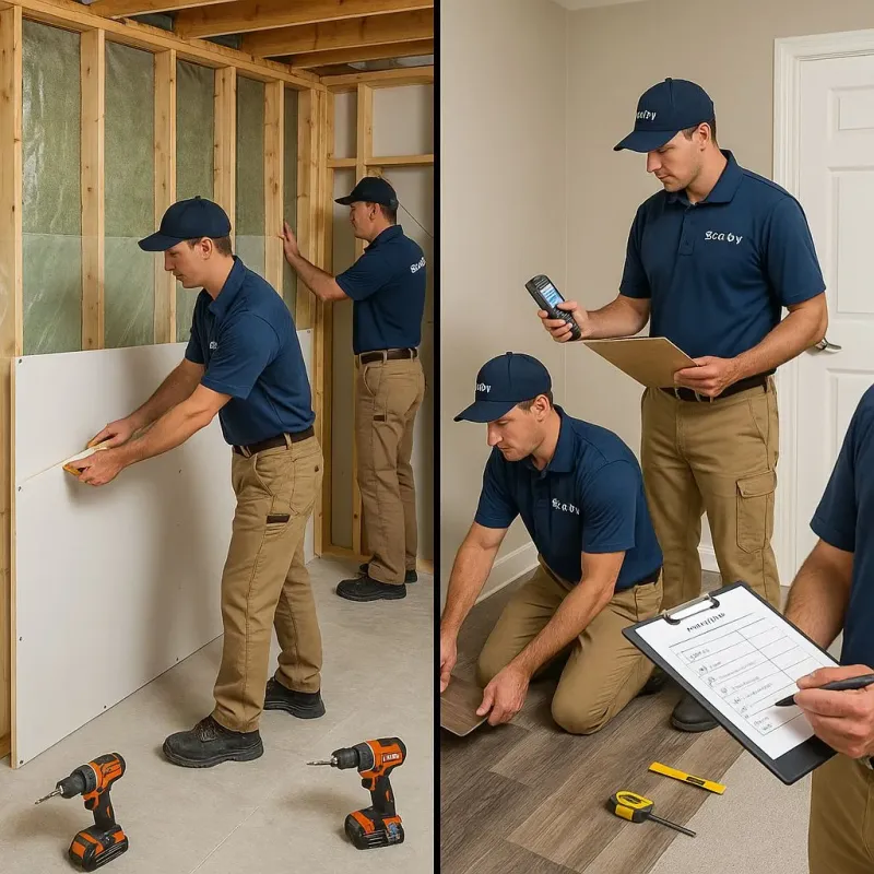 Repairs and Reconstruction process in Dallas, NC