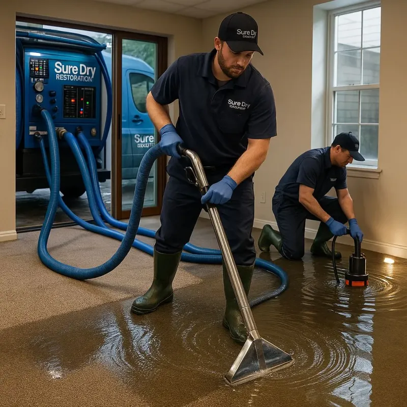 Water Extraction and Removal process in Dallas, NC
